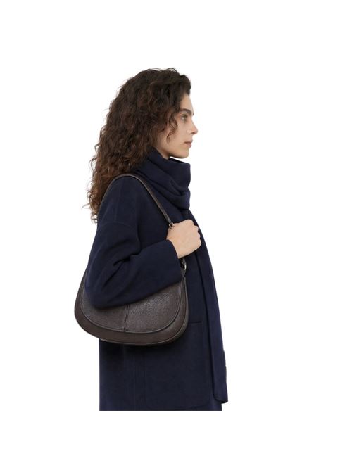 Helena rund große Schultertasche GIANNI CHIARINI | BS9037COMMGRN2107